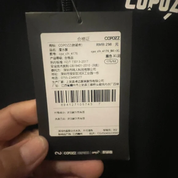 Copozz Black Diving Suit